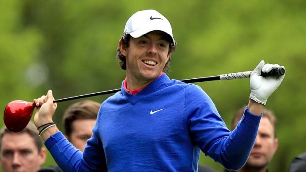 Rory McIlroy of Northern Ireland McIlroy shot two-over 74.