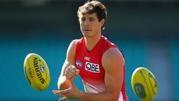 On the mend: Swans sharpshooter Kurt Tippett could be back from injury.