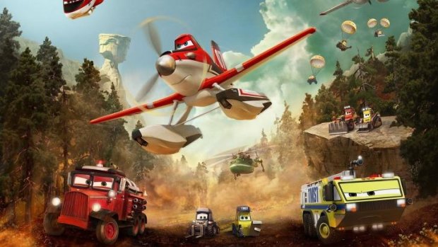 Dusty to the rescue: <i>Planes: Fire and Rescue</i> is the sequel to the Pixar film Planes.