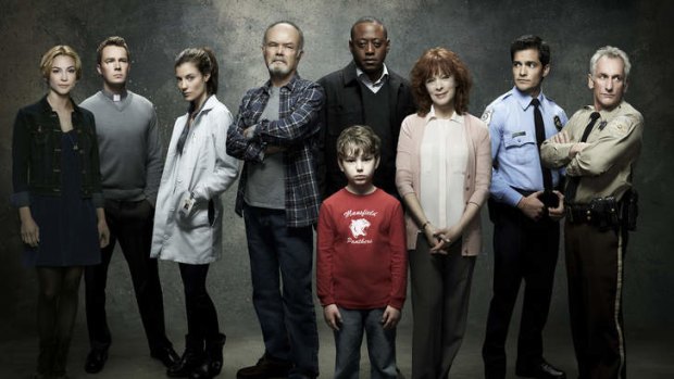 Life, death and high ratings:  the cast of <i>Resurrection</i>.