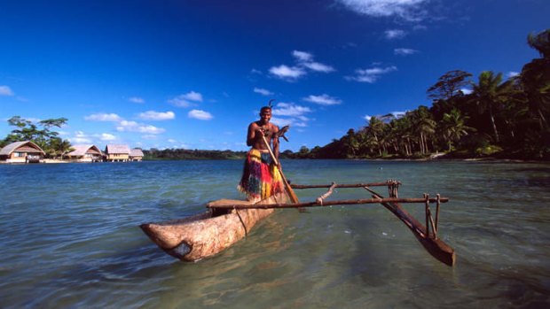 Local transport in Vanuatu.