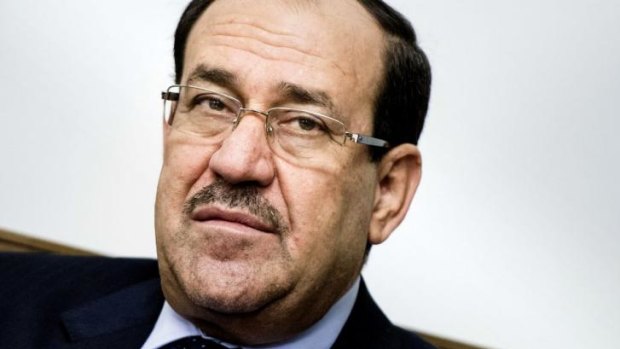 Under pressure to step down: Iraqi Prime Minister Nouri al-Maliki.