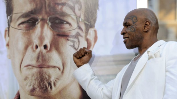 Movie KO ... Mike Tyson at the premiere of The Hangover: Part II.