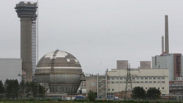 Raised radiation levels: The Sellafield nuclear plant.