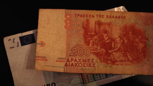 Come back ... the Greek drachma.
