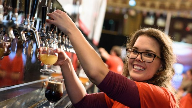 On tap: Craft lager flows at the GABS beer, cider and food fest.