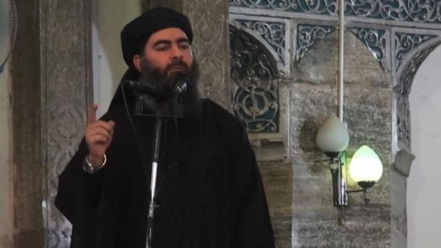 ISIL leader and self-declared "caliph" Abu Bakr al-Baghdadi.