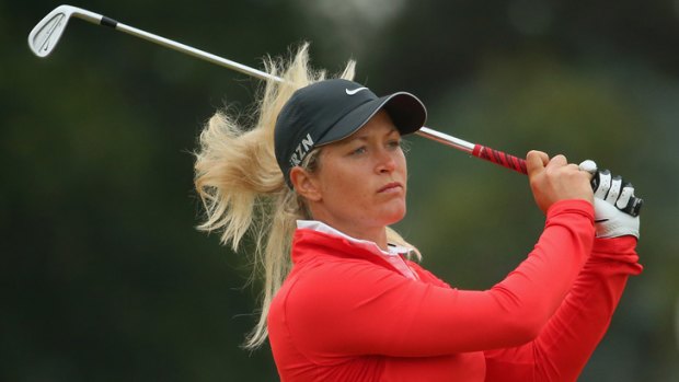 Norway's Suzann Pettersen sets the pace at the Australian Open.