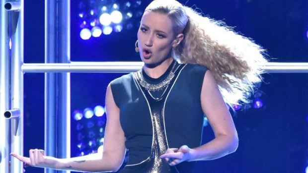 Not ready for the arenas: Iggy Azalea has cancelled her US arena tour. 