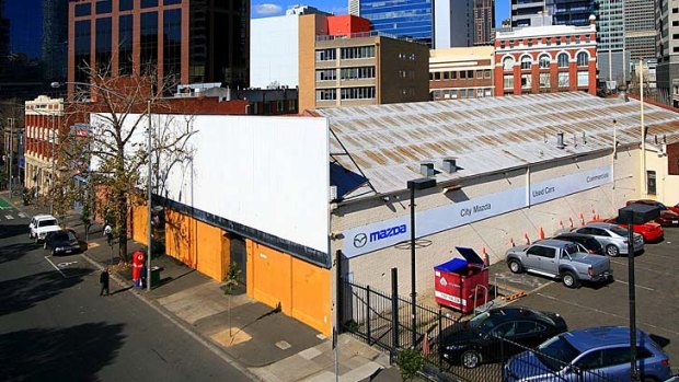 The Franklin Street warehouse snared by Chinese developer Chris Jian.