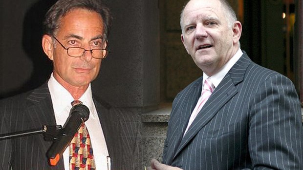 Former Real Estate Institute of WA president Greg Rossen (left)  is attempting to sue current REIWA president David Airey (right) for defamation over a letter published in a local newspaper in 2008.
