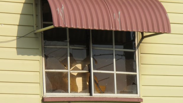 The Deshon Street business in Woolloongabba was firebombed on November 18.