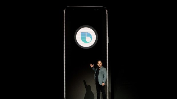Bixby AI assistant was unveiled in New York in March.