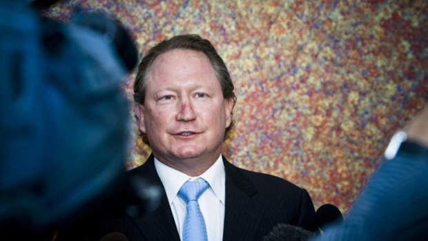 Andrew 'Twiggy' Forrest reckons the mining tax won't deliver more tax revenue.