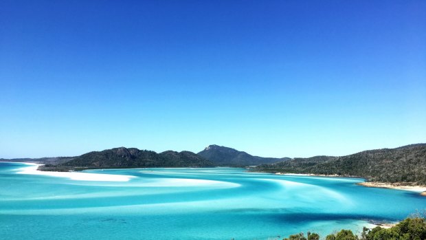 The paradise of Hamilton Island, Queensland.