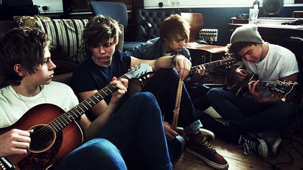 Riding a wave: Australian teen band 5 Seconds of Summer is using social media to build its fan base in London.