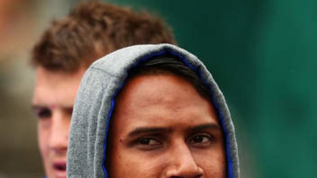 Not all right: Ben Barba has been stood down by the Bulldogs.