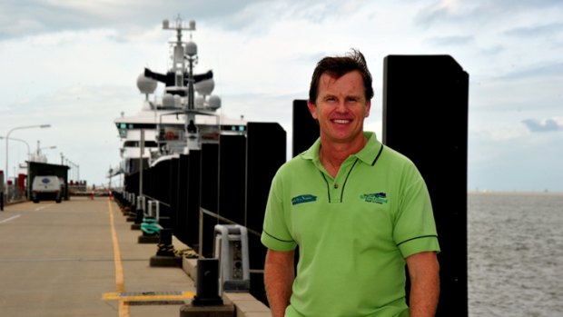 Steve Davies, of Big Cat Green Island Cruises.