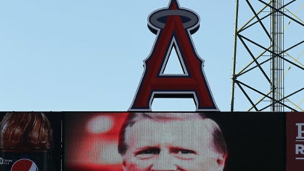 Tribute ... New York Yankees principal owner George M. Steinbrenner III is remembered during the 81st MLB All-Star Game at Angel Stadium of Anaheim.