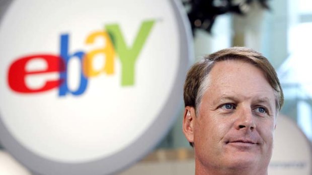 President and chief executive officer of eBay Inc, John Donahue ... Australians are clicking on purchases instead of handing over cash.