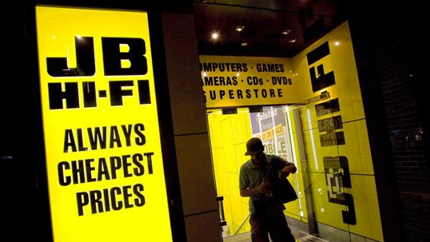 JB Hi-Fi ... faces a fundamental threat to its business model.