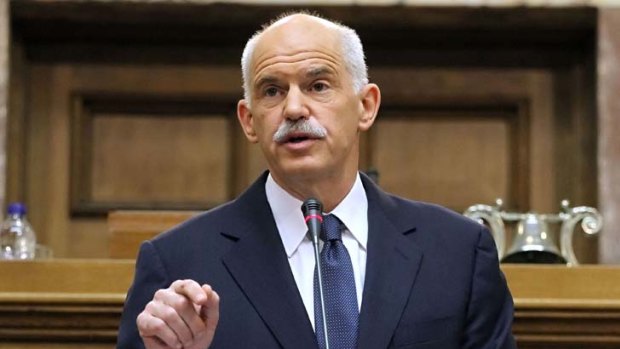 Greek Prime Minister George Papandreou.