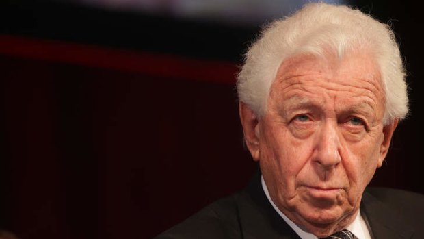 Frank Lowy is standing firm on the demerger.