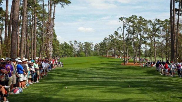 Gone: Augusta National's 17th fairway, minus the Eisenhower Tree.