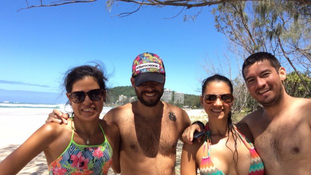 Carolina Romero, JZ Sanchez, Andres Garcia and Viviana Jimenez.