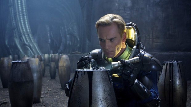 Michael Fassbender as android David in 