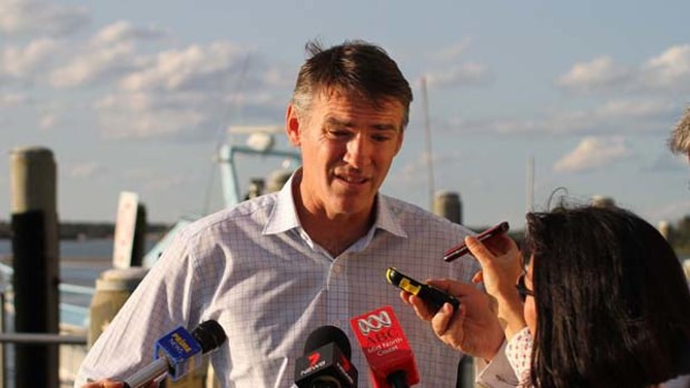 Thanks, but no thanks ... Mr Oakeshott rejects a post as regional minister.  He would have had to leave the cabinet room when non-regional issues were discussed.