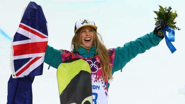 "This is the perfect opportunity": Halfpipe silver medalist Torah Bright.