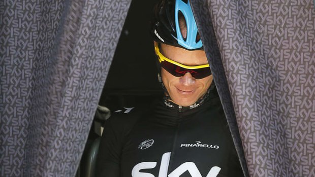 Silly cycle: Chris Froome said it was ''quite sad'' his great Mont Ventoux win had been overshadowed.