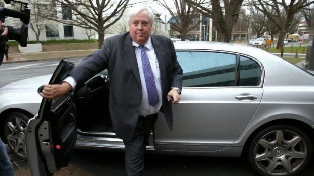 Clive Palmer says the Chinese decision is a win for the environment and mankind.