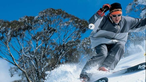 Chucking a "snowie" ... Hotham and Falls Creek are encouraging skiiers to take unofficial long weekends.