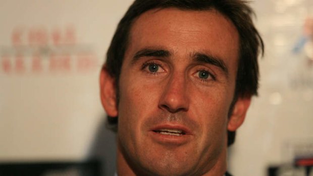 Ready to front inquuiry: Andrew Johns.