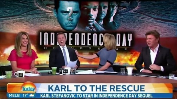 Is there anything Karl Stefanovic can't do?