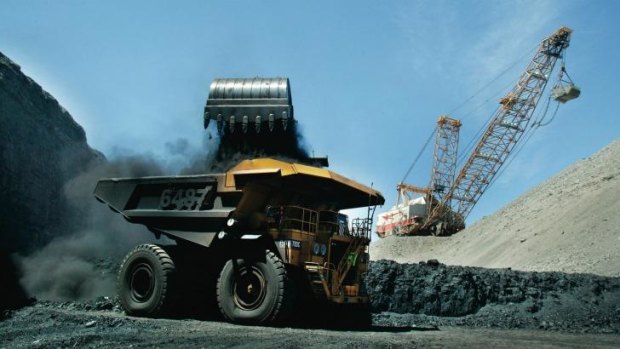 Spin-off to have little impact: BHP Billiton’s open cut coalmine at Peak Downs in Queensland.