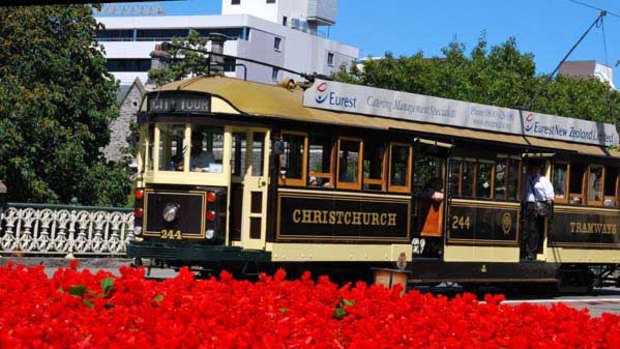 In Christchurch, the W-Class tram is the workhorse of the historical tram fleet.
