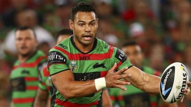 Departing: Ben Te'o will be leaving Souths at the end of the season.