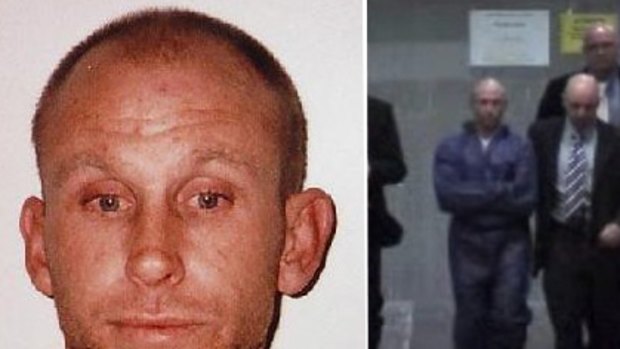 Police have charged Brett Nicholas Richard Kuzimski in connection with a double murder. <i>Right photo: Channel Ten</i>