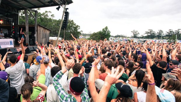 About 12,500 people flocked to Marion Bay for the three-day festival.