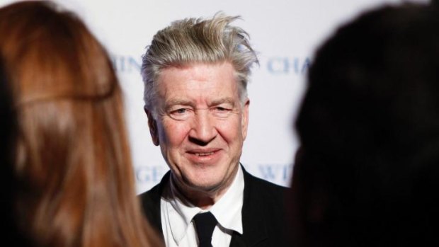 David Lynch arrives for the annual David Lynch Foundation benefit celebration in New York.