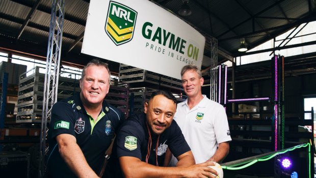 The NRL had its own float parading in the Mardi Gras for the first time in 2016. 