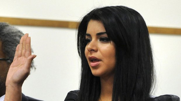 No contest ... Rima Fakih appears in court.