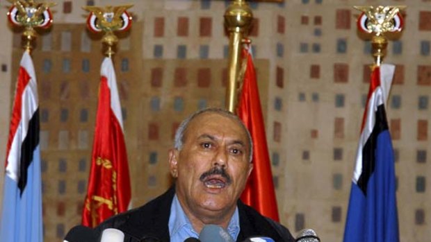 Ali Abdullah Saleh ... has other pressing concerns.