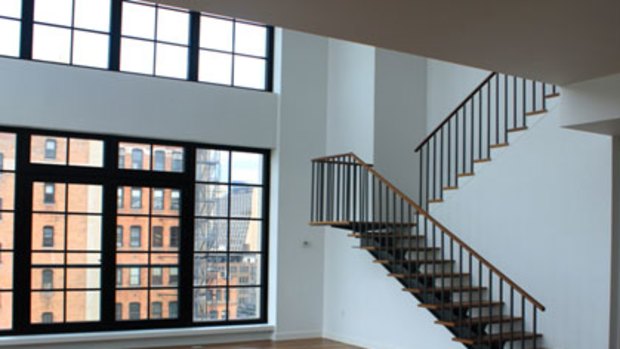 The interior one of the apartments in the 200 Eleventh Avenue Condominium tower.