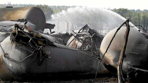 Rail transport of oil is likely to be scrutinised after the Canadian disaster.