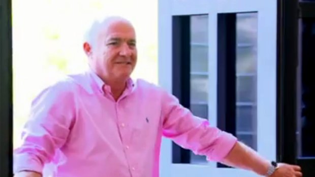 Here he comes to save the day ... Celebrity chef Rick Stein enters the MasterChef kitchen.