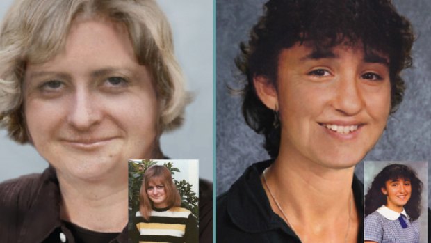 Left: Tamara Milgrad vanished from Newport in 1971, aged 16. Right: Bianca Nelson disappeared from Regents Park in NSW in 1991, aged 14.